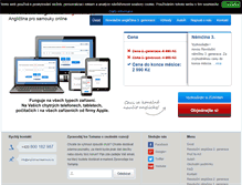 Tablet Screenshot of anglictinaprosamouky.cz
